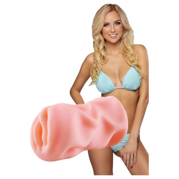 Djevojka iz Susjedstva Scarlett - realistična umjetna vagina (ružičasta)