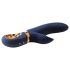 Dream Toys Atropos - Punjivi vibrator s grijanjem (plavi)