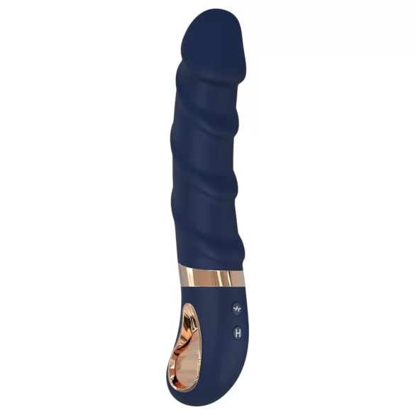 Goddess Belenos - G-točka vibrator s grijanjem - silikon plavi