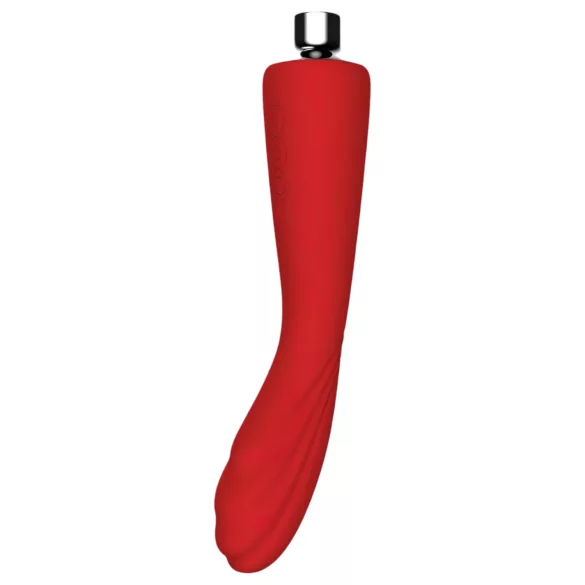 Red Revolution Georgia - G točka vibrator i pumpica za vaginu - silikon crvena