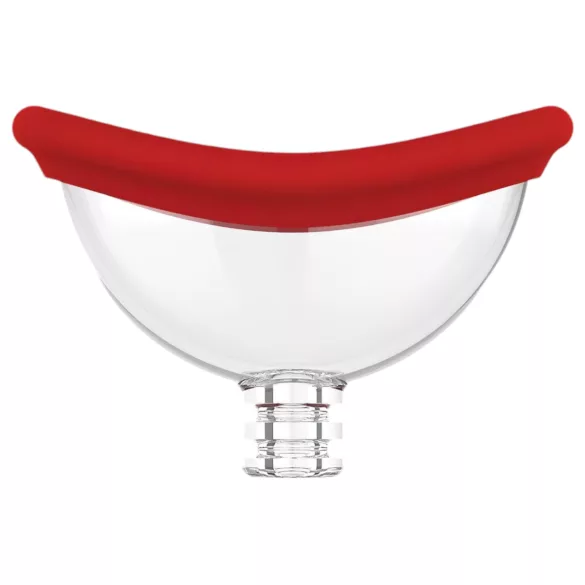 Red Revolution Georgia - G točka vibrator i pumpica za vaginu - silikon crvena
