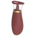 Dreamtoys Roxy - vibrator s usisavanjem i lizanjem - bordo