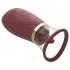 Dreamtoys Roxy - vibrator s usisavanjem i lizanjem - bordo