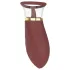 Dreamtoys Roxy - vibrator s usisavanjem i lizanjem - bordo