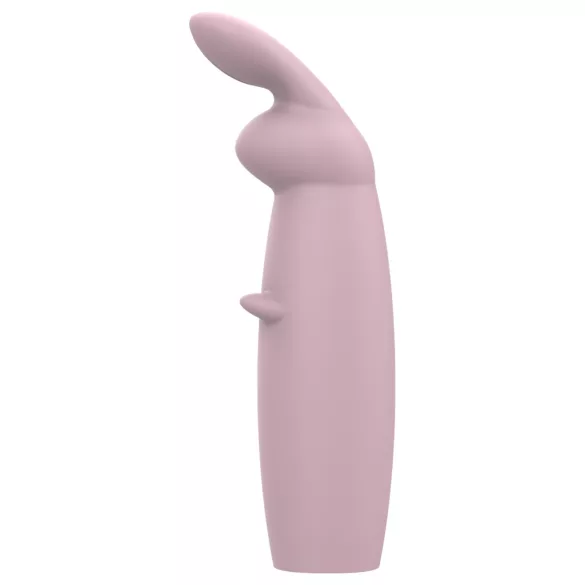 Nude Hazel - vibrator za klitoris s ušima - punjivi - ljubičasti