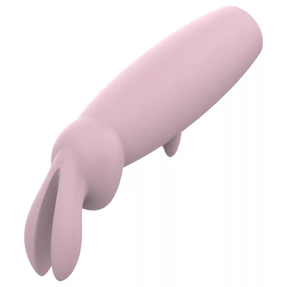 Nude Hazel - vibrator za klitoris s ušima - punjivi - ljubičasti
