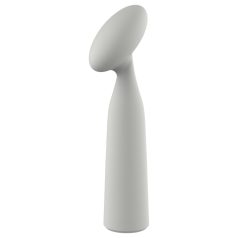 Nude Luna - mini wand vibrator na punjenje - siva