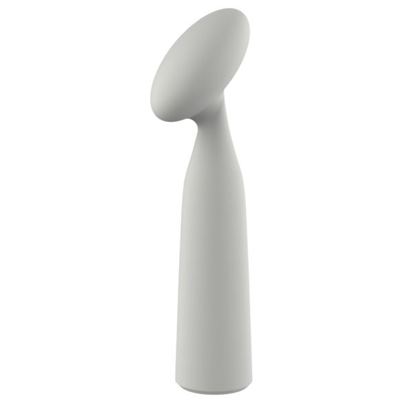 Nude Luna - mini wand vibrator na punjenje - siva
