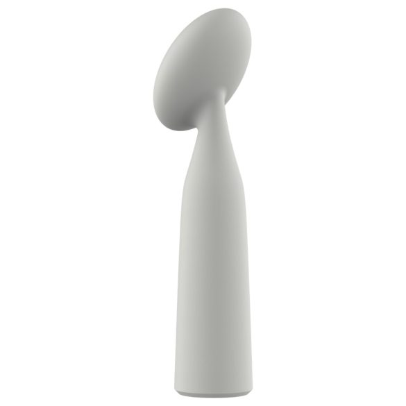 Nude Luna - mini wand vibrator na punjenje - siva