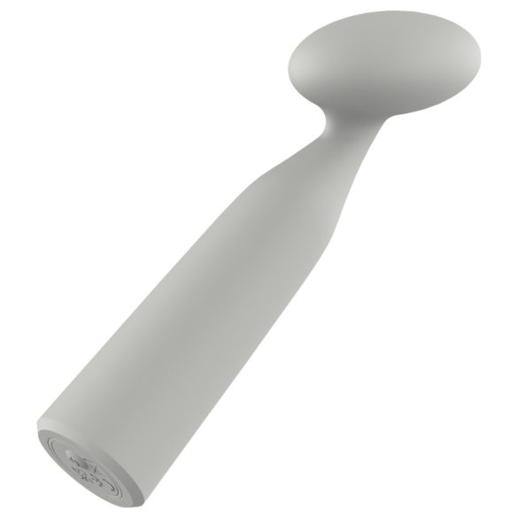 Nude Luna - mini wand vibrator na punjenje - siva