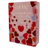 Dreamtoys Amour - komplet s vibratorom u obliku srca (crveni)