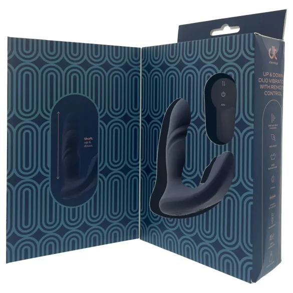 Dreamtoys Pulz - potisni analni vibrator s daljinskim upravljačem (plavi)