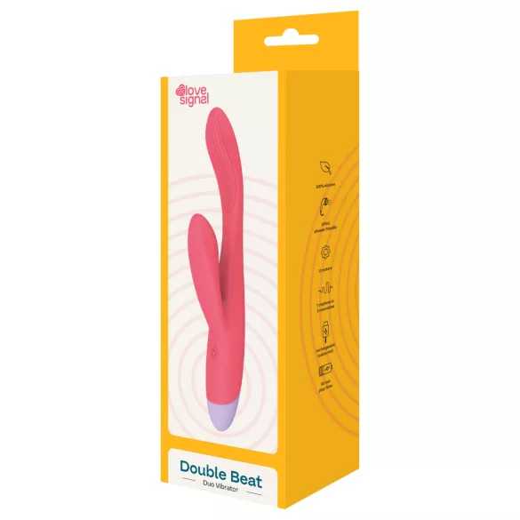 Dreamtoys - Vibrator za G-točku i klitoris - silikon crveni