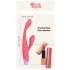 Dreamtoys - Vibrator za G-točku i klitoris - silikon crveni
