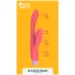Dreamtoys - Vibrator za G-točku i klitoris - silikon crveni