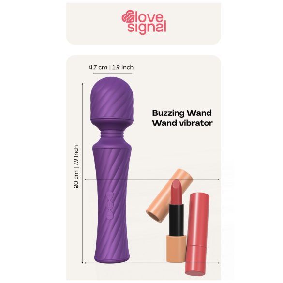 Dreamtoys - masažer vibrator - ljubičasta