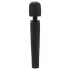 Pixey Deluxe Black Velvet - čarobni štapić vibrator M (crni)