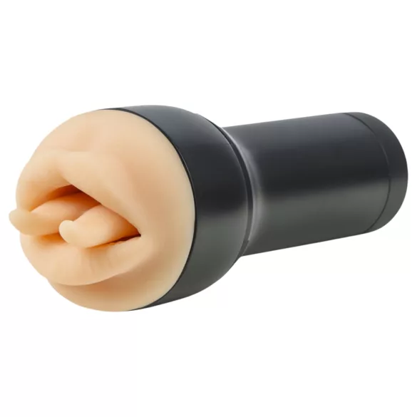 Kiiroo Feel Leigh Raven - umjetna vagina s izrezanim jezikom (prirodna)
