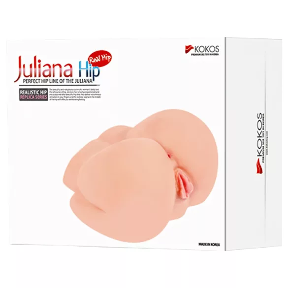Kokos Juliana - realističan torzo masturbator (naturalan)