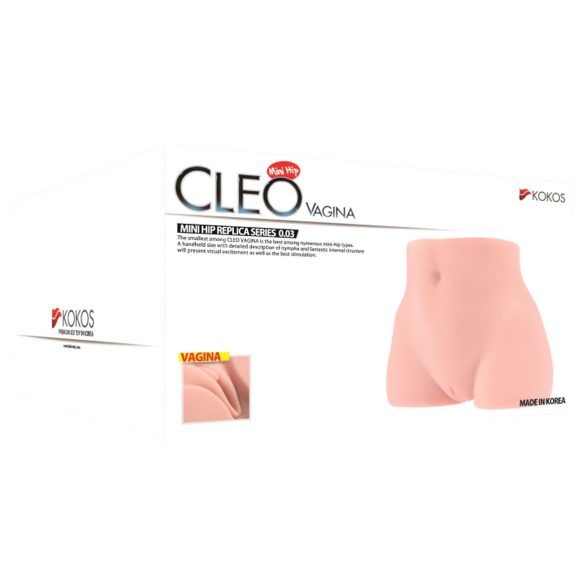Kokos Cleo - realistična vagina torzo - natur