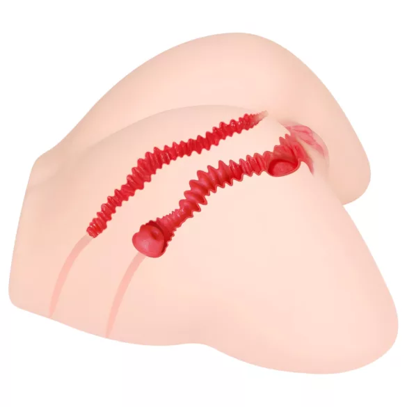 Kokos Adel Real Hips - realistični torzo masturbator (prirodna boja)