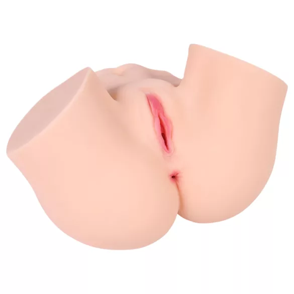 Kokos Onahole - realistični torzo masturbator (prirodna boja)