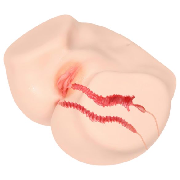 Kokos Vanilla 004 - realistični torzo masturbator - prirodna boja