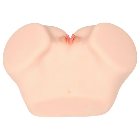 Kokos Vanilla 004 - realistični torzo masturbator - prirodna boja