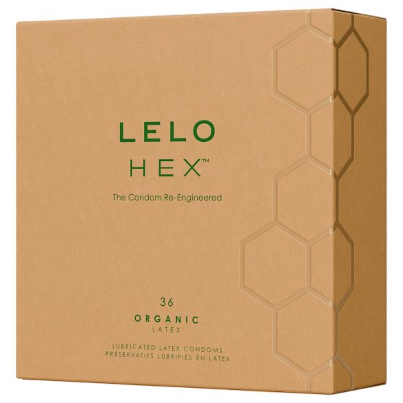 LELO Hex Organic - kondomi za potenciju - 36 komada