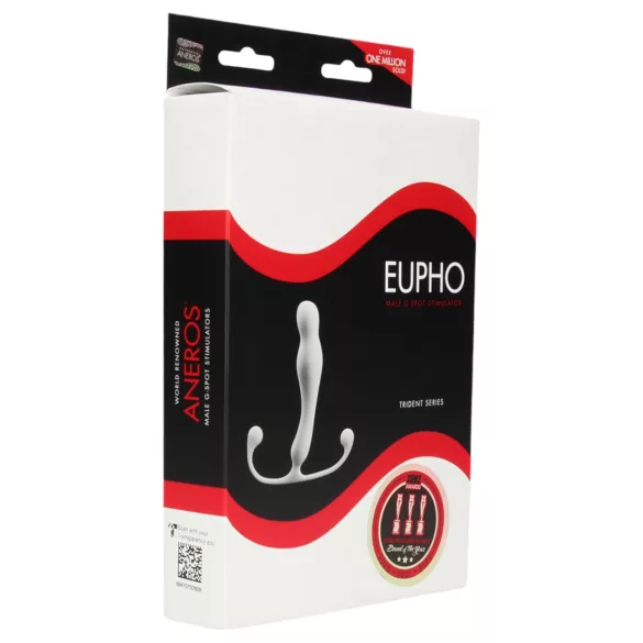 Aneros Eupho Trident - dildo za prostatu - bijela
