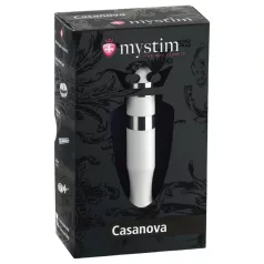 mystim Casanova - elektro dildo štap - bijela