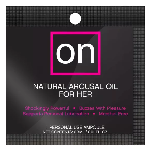 Sensuva ON Arousal Oil - ulje za intimno područje za žene - 0,5ml