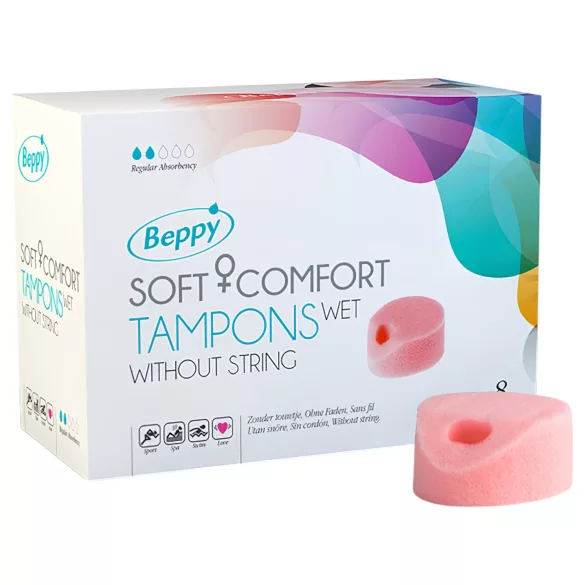Beppy - menstrualni tampon za mokru uporabu - 8 komada