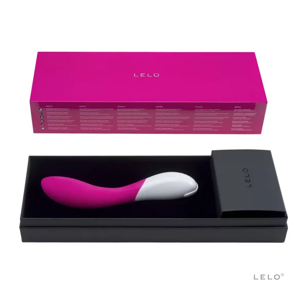 LELO - vibrator zakrivljenog oblika - pink