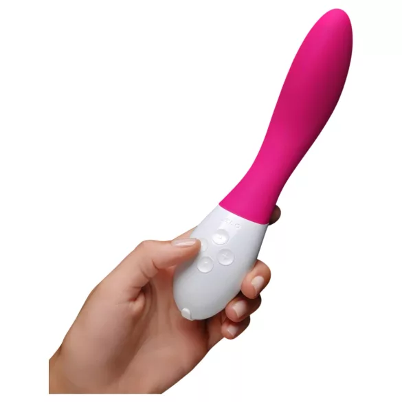 LELO - vibrator zakrivljenog oblika - pink
