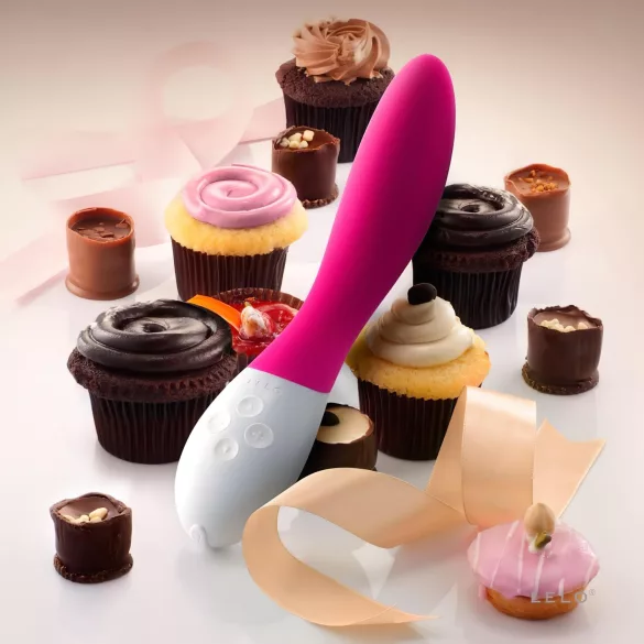 LELO - vibrator zakrivljenog oblika - pink