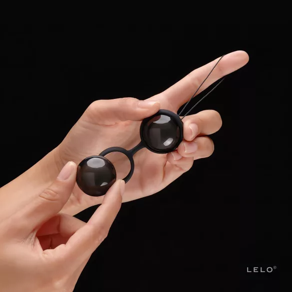 LELO Luna Noir - gejša kuglice s izmjenjivim utezima