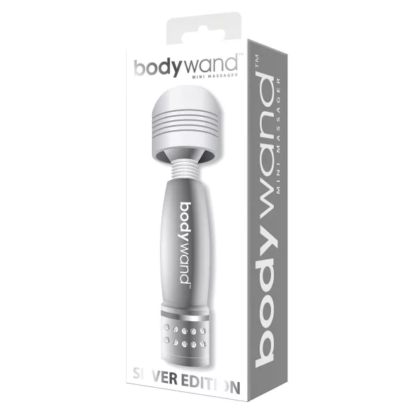 Bodywand - mini masažer vibrator - srebrni