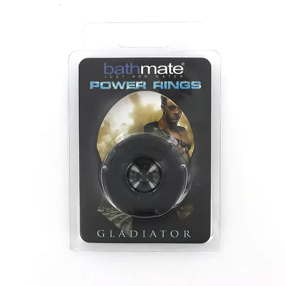 BathMate - penisni prsten Gladiator - silikon - crni