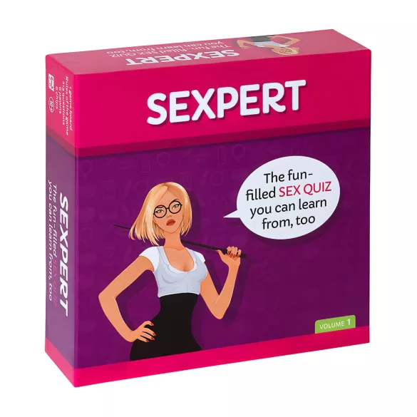 tease & please - Sexpert - zabavna seksualna kviz-društvena igra (na engleskom jeziku)