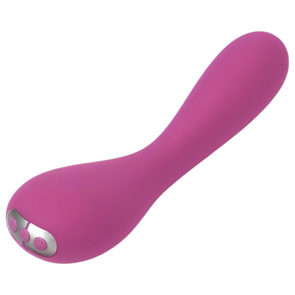 Je Joue Uma - punjivi, vodootporni G-točka vibrator (pink)