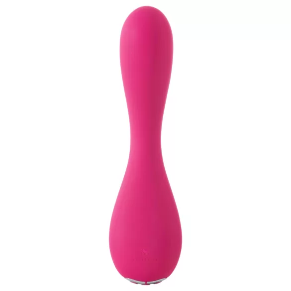 Je Joue Uma - vibrator za G-točku - punjivi vodootporni silikon - roza