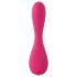 Je Joue Uma - vibrator za G-točku - punjivi vodootporni silikon - roza