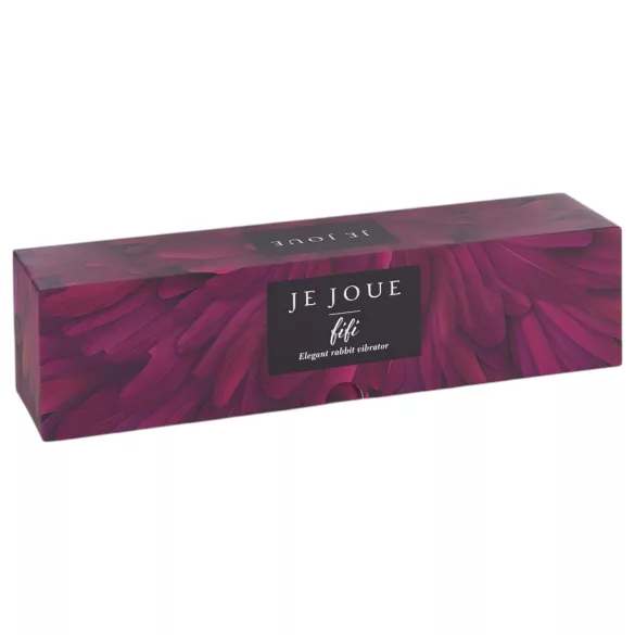 Je Joue Fifi - akumulatorski vodootporni vibrator s klit stimulacijom (ljubičasti)