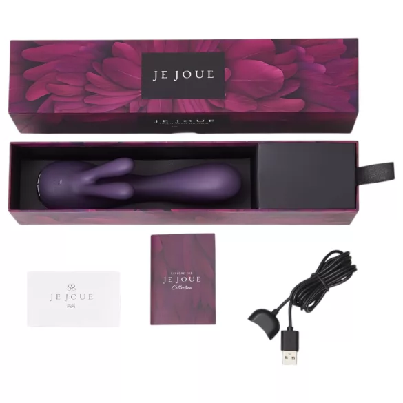 Je Joue Fifi - akumulatorski vodootporni vibrator s klit stimulacijom (ljubičasti)