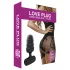 Love Plug - mini analni vibrator - crni