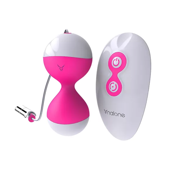 NALONE Miu Miu - vibrator za jačanje zdjeličnih mišića - bežični, punjivi - roza