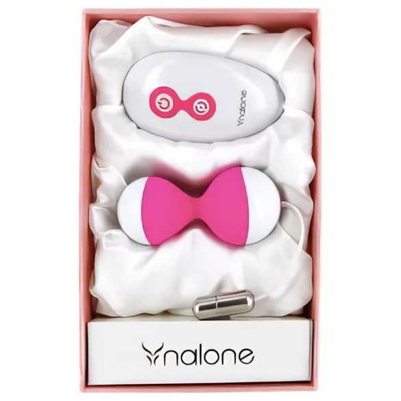 NALONE Miu Miu - vibrator za jačanje zdjeličnih mišića - bežični, punjivi - roza