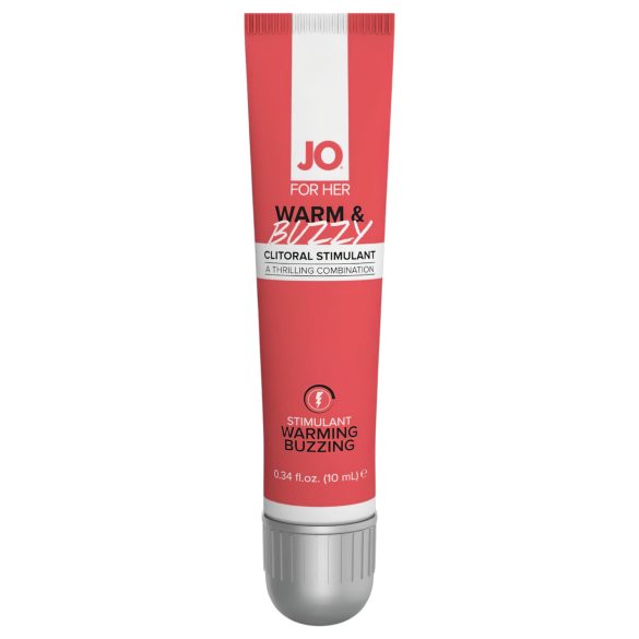 JO WARM & BUZZY - gel za stimulaciju klitorisa za žene - 10 ml