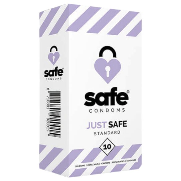 SAFE Just Safe - standard kondom - vanilija (10 komada)